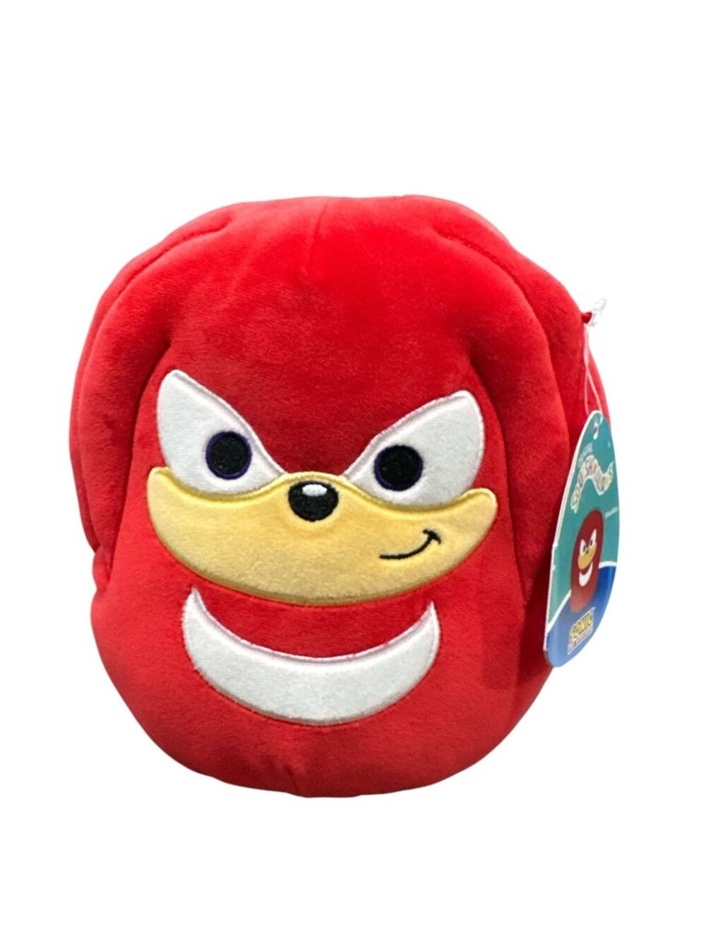 Sonic The Hedgehog Squishmallows Knuckles Plush Toy 8 Inch Red Soft Collectible